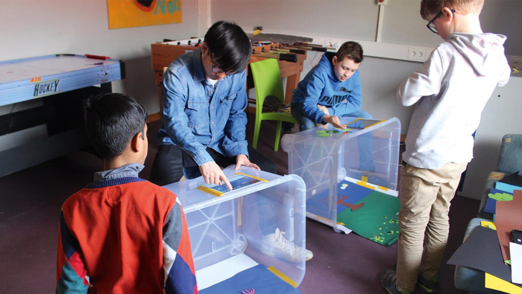 Spielende Kinder