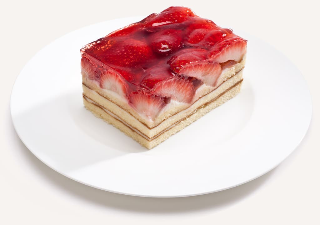 Erdbeerschnitte